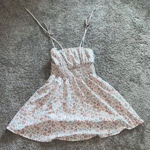 Jun & Ivy White Floral Dress
